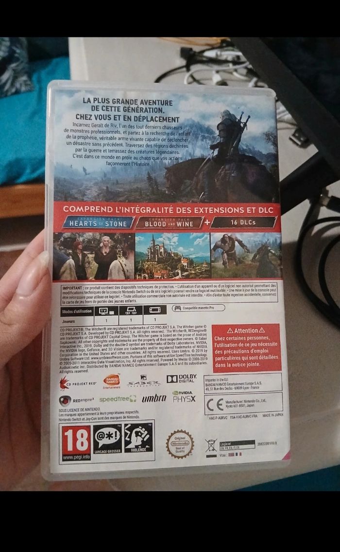 The witcher III wild Hunt complete edition jeux switch - photo numéro 5