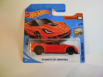 Hot Wheels '19 Corvette ZR1 Convertible 2020
