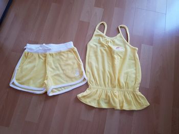Ensemble short débardeur kiabi 10ans neuf