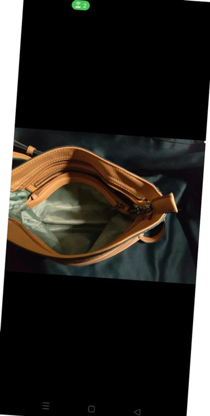 Jolie sac bandoulière beige - photo numéro 2