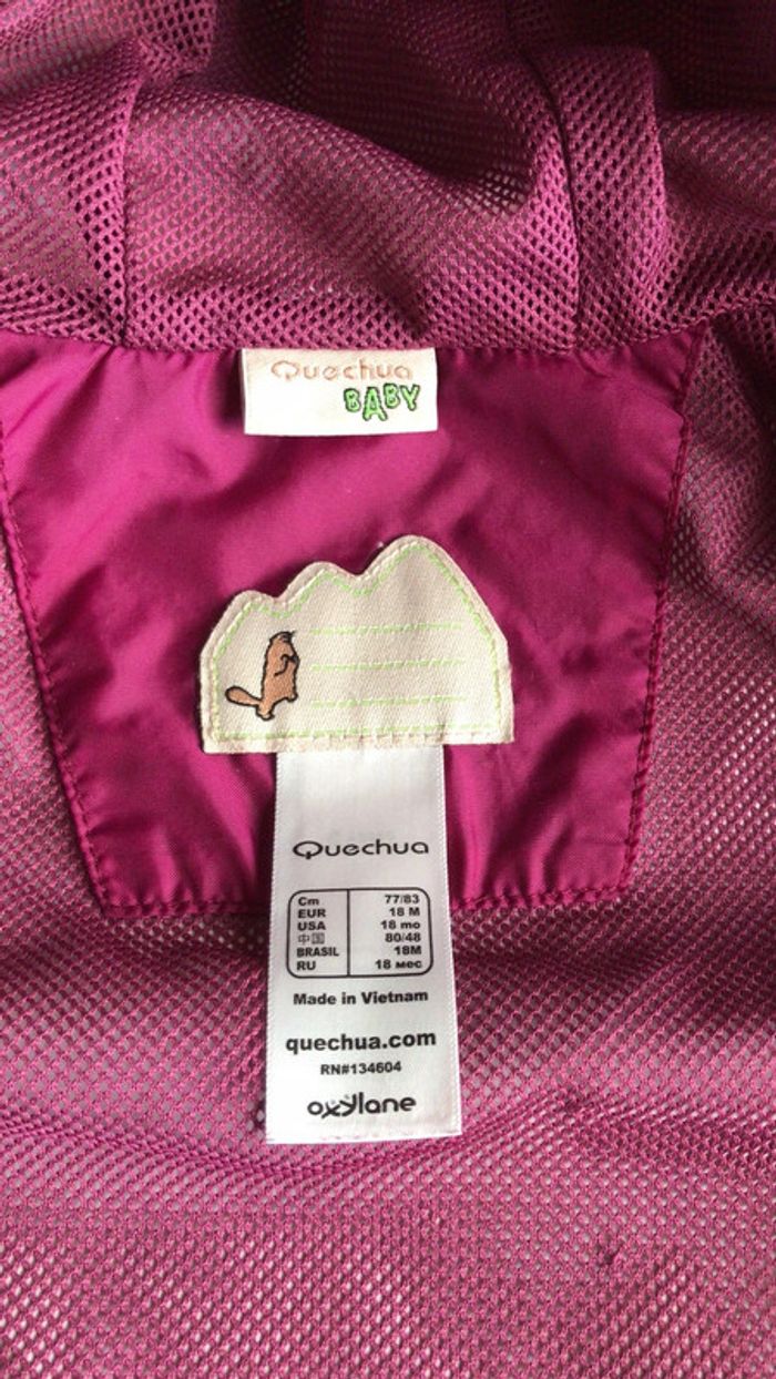 Imperméable quechua baby - photo numéro 6