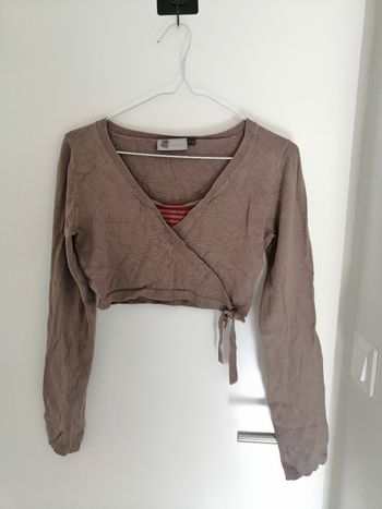Top haut court femme