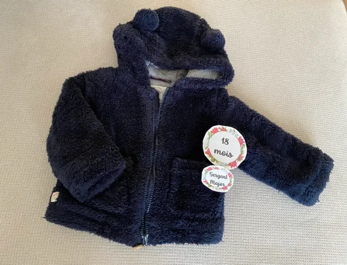 Manteau Sergent Major 18 mois