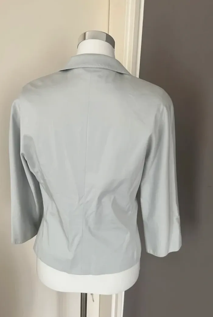 MaxMara, veste blazer gris femme, taille 44 - photo numéro 4