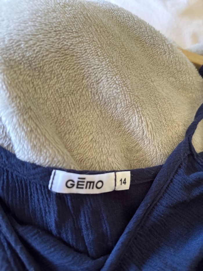 Débardeur Gemo bleu marine - photo numéro 3