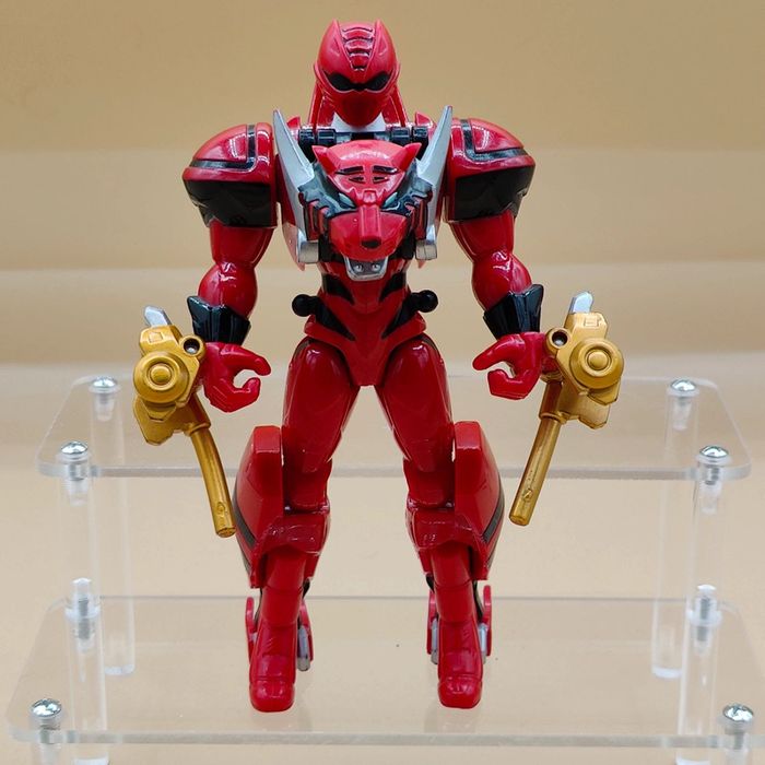 Figurine jungle Fury Deluxe tigre - power rangers