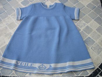 robe manches courtes taille 18 mois