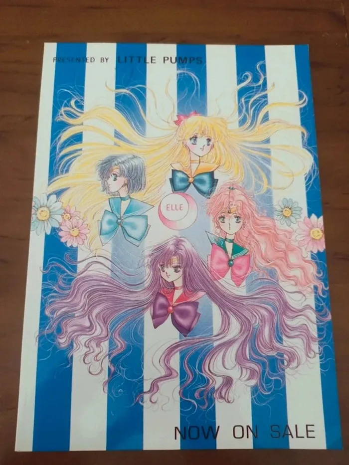 [Rare] Livret pretty soldier sailormoon vintage doujinshi elle sugai only book (éditions pump) - photo numéro 2