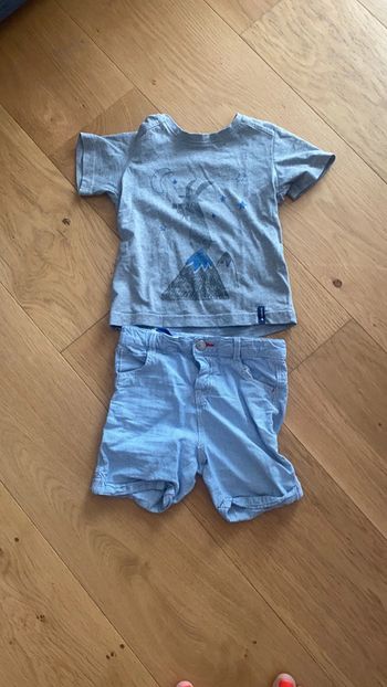 Ensemble shirt et tee shirt