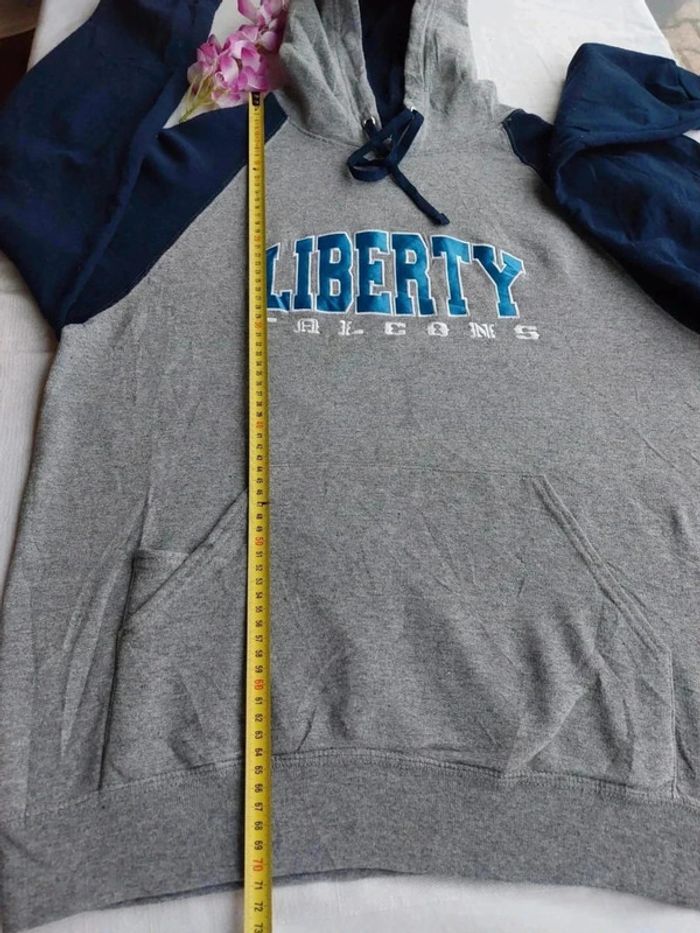 Sweat à capuche mixte Liberty Falcons Taille L - photo numéro 5