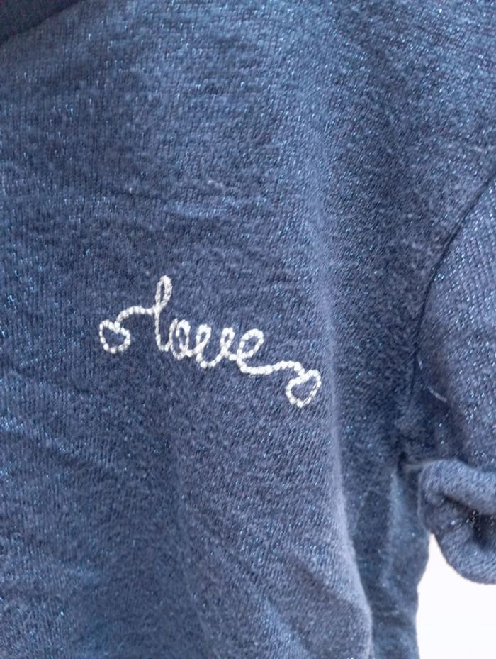 Tee-shirt inscription "love" 110/116 - photo numéro 2