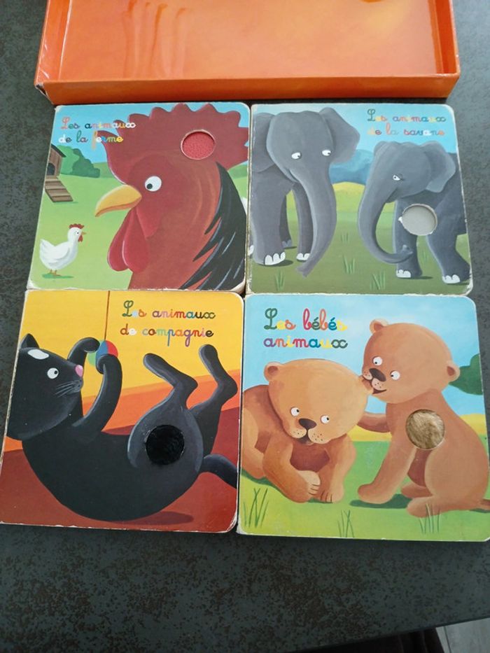 Lot de 4 livres "mon coffret des animaux " - photo numéro 3
