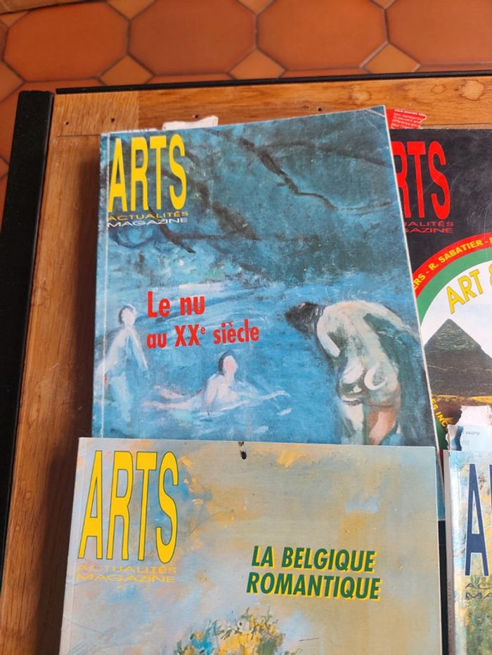 Lot 5 magazines ARTS Actualités Magazine Art, Culture & Peinture - photo numéro 2
