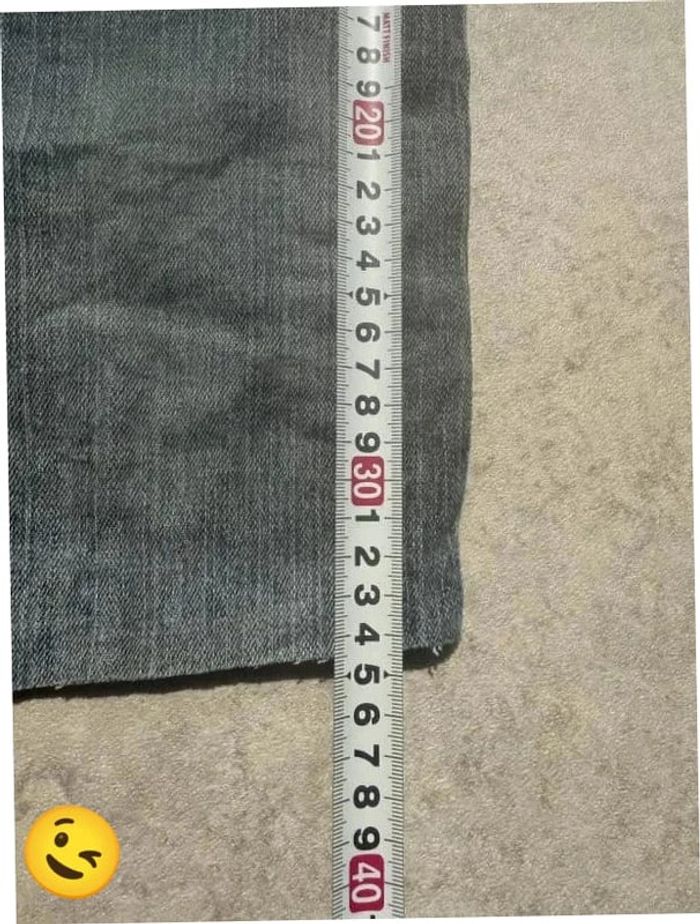 Short Levi's 514 W34 FR44 Bleu Femme Women #SHO121 - photo numéro 5