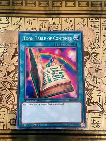 SS04-ENB20 - Toon Table of Contents - Yu-Gi-Oh