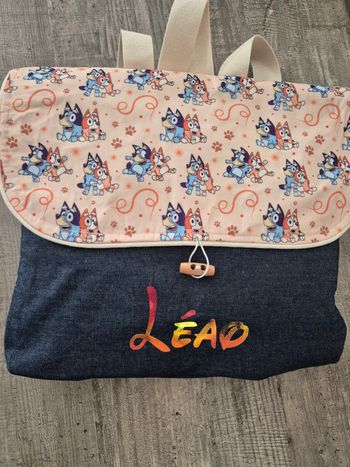 Sac a dos et protège carnet personnalise 