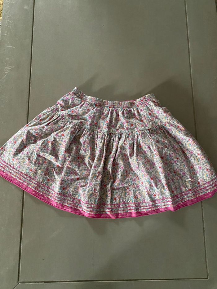 Jupe Liberty Du Pareil au Même 10 ans (réversible)