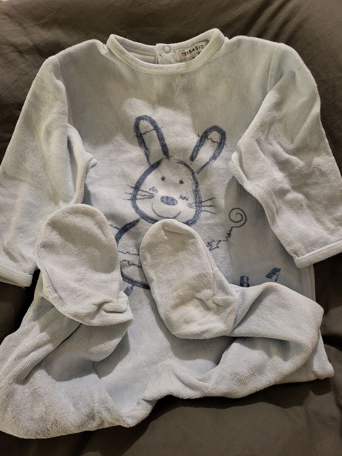 Pyjama bleu Tex basic - photo numéro 2