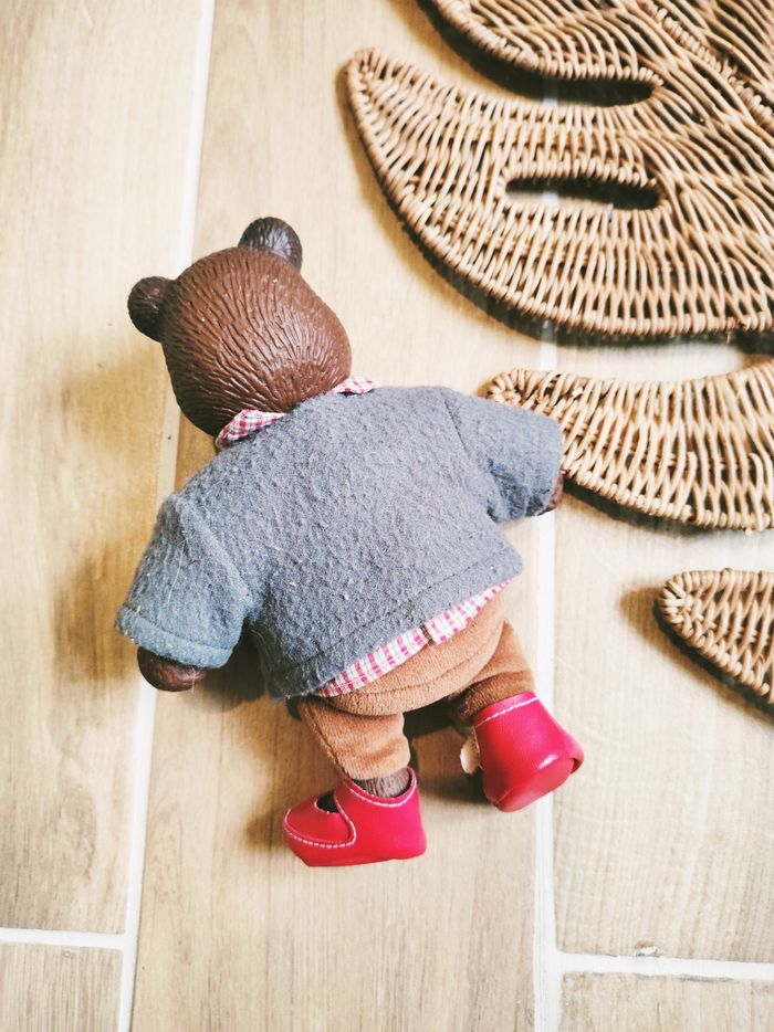 🐻Poupée maman Ours  Les copains de la forêt marque Berchet - photo numéro 3