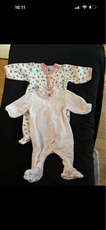 2 pyjama petit bateau