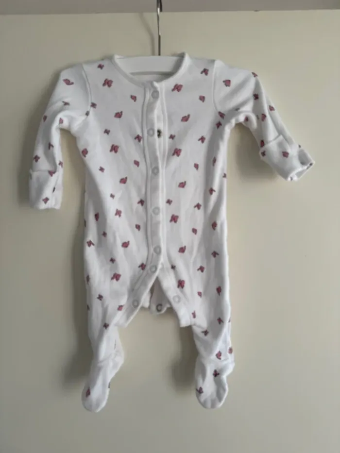 Grenouillère bébé fille 0/1 mois