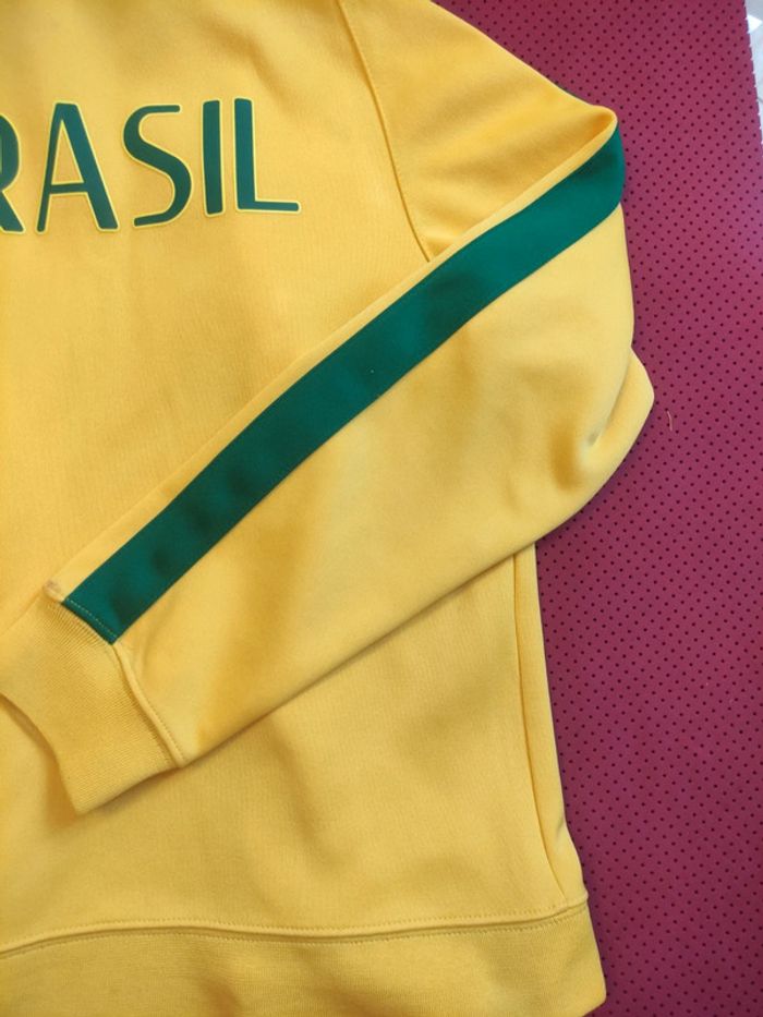 Haut de survêtement Brésil, Nike Authentique Officiel taille enfant 10/12 ans - photo numéro 14
