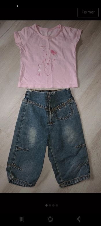 Ensemble fille 3 ans