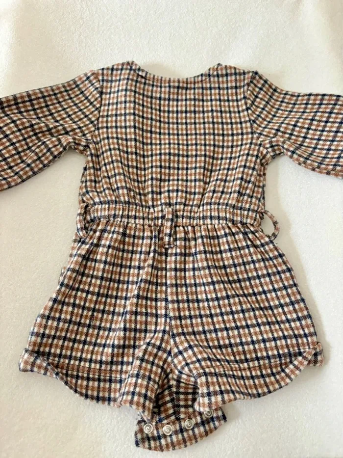 Combishort épais bébé fille taille 6mois - photo numéro 4