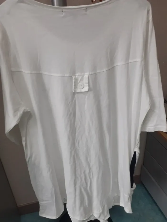 Tunique blanche coton marque Neslay - photo numéro 6