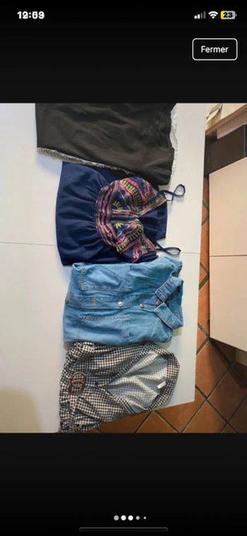 1€ le vêtement 19 vêtements taille tunique plusieurs marque