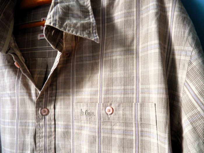 Chemise Lee Cooper Homme L 42 collection Confort beige kakie TBE - photo numéro 2