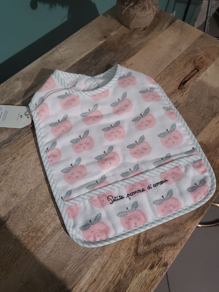 Bavoir coton bio