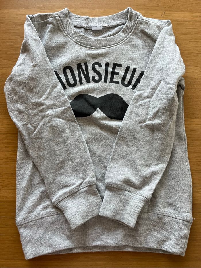 Pull Zeeman gris monsieur - photo numéro 3