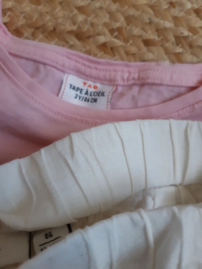 Tenue tee-shirt et jupe 86 cm - photo numéro 6