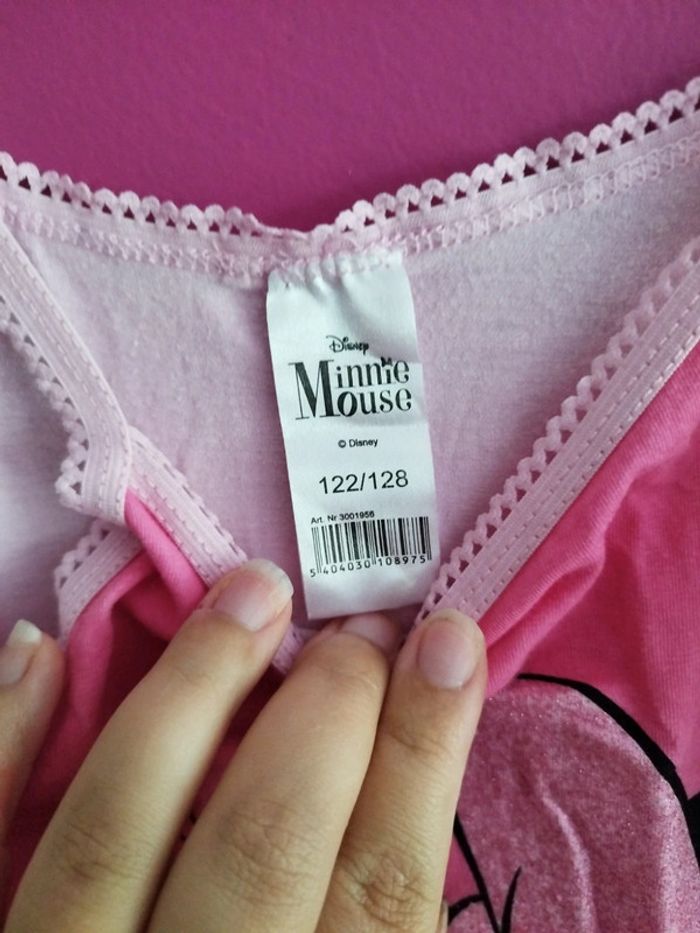 Maillot de corps fille Minnie Disney taille 122/128 b7 - photo numéro 4