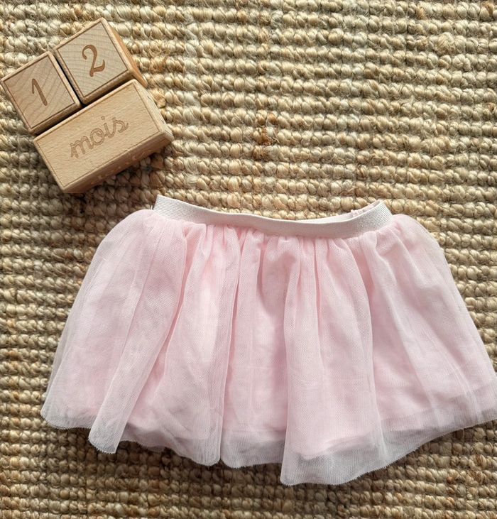 Jupe pailletée Obaibi 12mois / 74cm