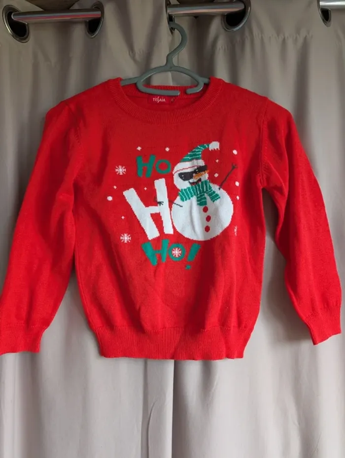 Pull Bonhomme de neige