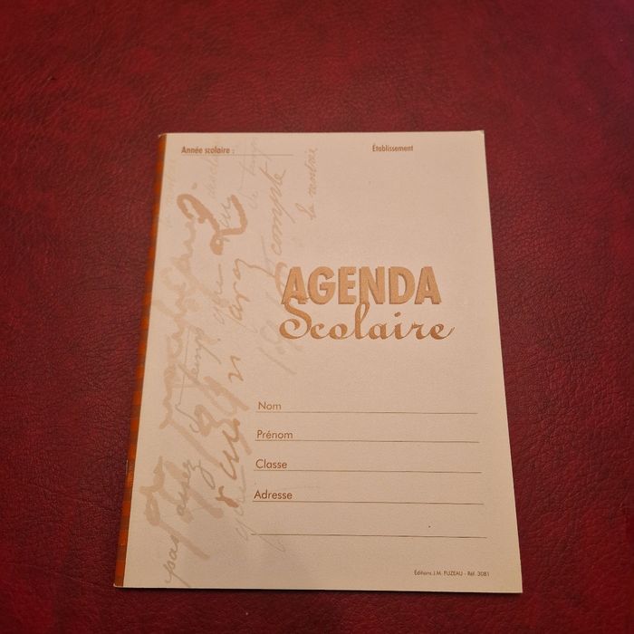Agenda scolaire - photo numéro 2