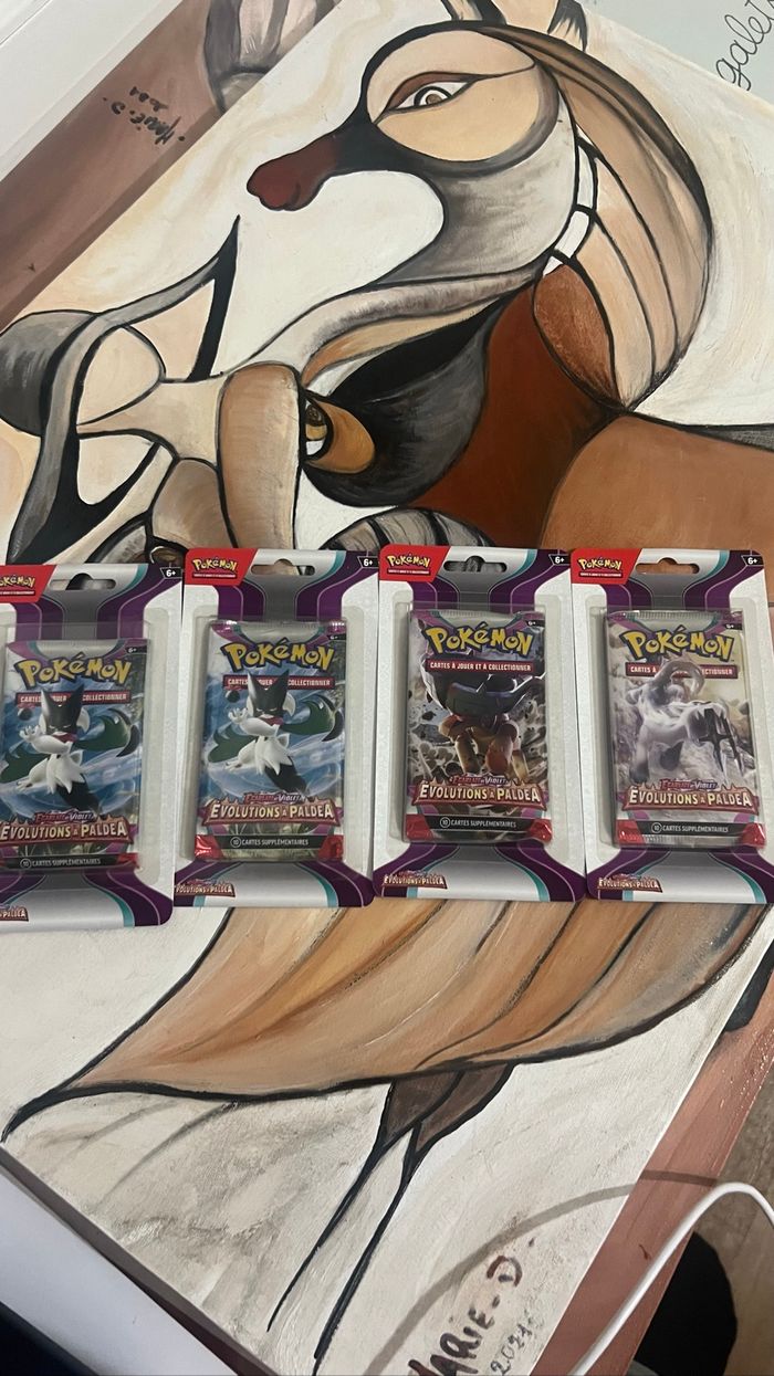 Blister Pokémon EV2 évolution à paldea - photo numéro 3