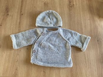 Gilet tricotée à la main