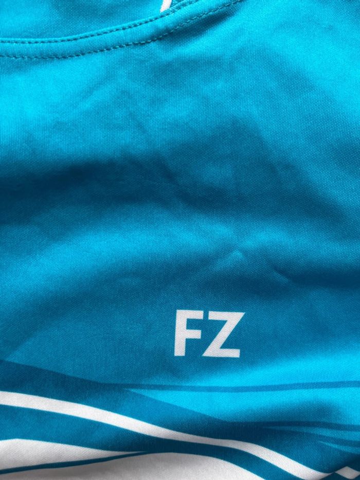 Maillot badminton FZ Forza  / XXL /Turquoise et blanc /Excellent - photo numéro 2