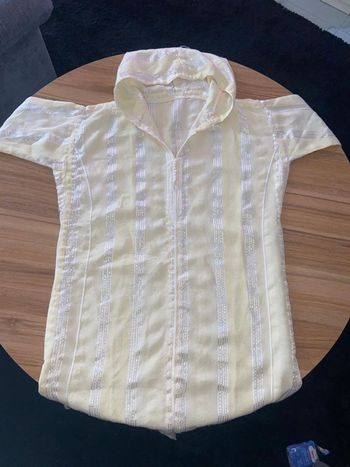 Djellaba Crème 4/5 ans Maroc