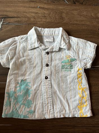Chemise bébé garçon manches courtes