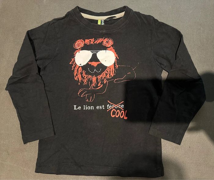 Lot 10 t-shirts manches longues 5-6 ans - photo numéro 10