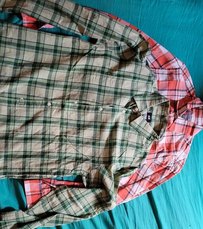 Deux chemise H&M s et m