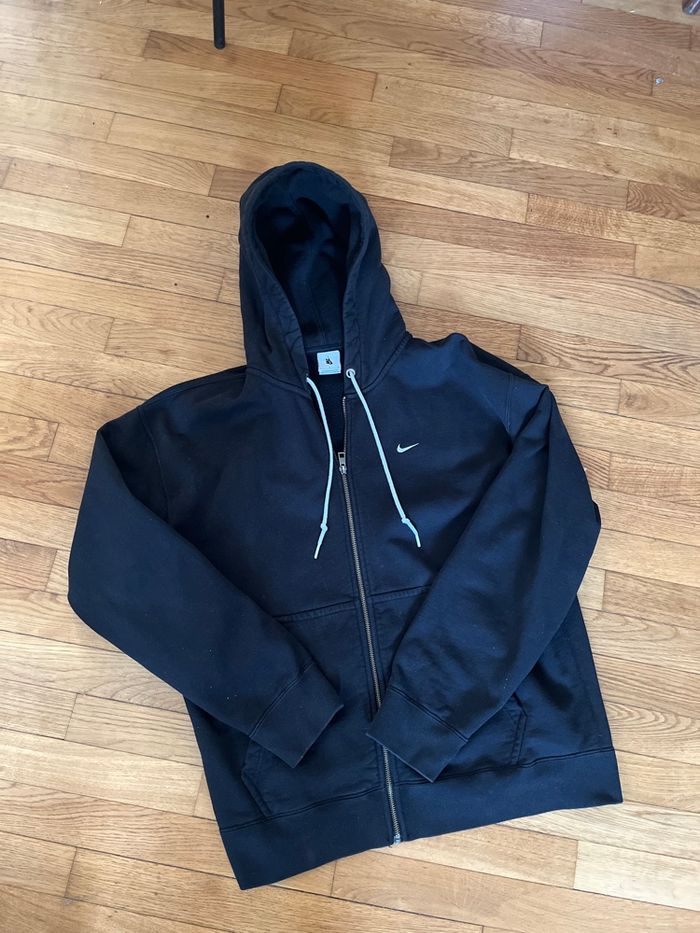 Sweat Nike solo swoosh noir - photo numéro 2