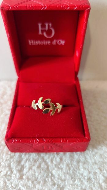 Bague feuilles - 20mm