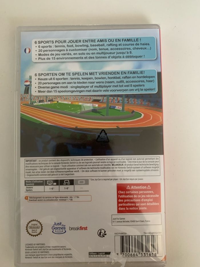 Jeu Nintendo Switch instant Sports - photo numéro 2