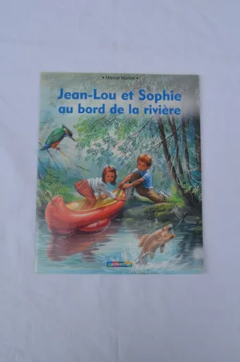 Marcel Marlier - Jean-Lou et Sophie au bord de la rivière