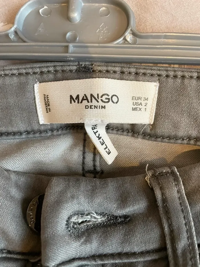 Jean Mango gris - photo numéro 3